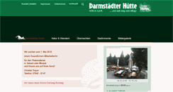 Desktop Screenshot of darmstaedter-huette.de